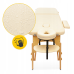 Массажний стіл  4FIZJO Massage Table Wood W60 Beige - фото №4
